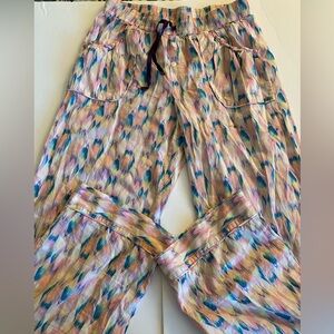 2015 Victoria’s Secret watercolor pastel pajama bottoms